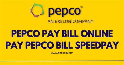 pepco online|pepco online bill pay.